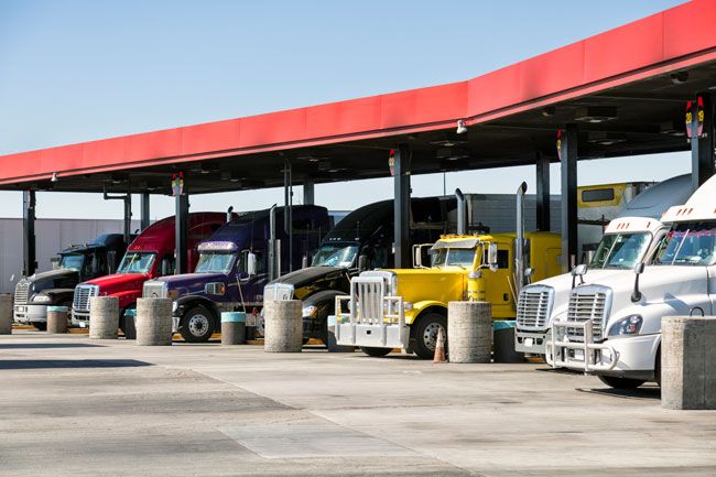 A vehicle fleet enhancing efficiency by leveraging fuel card benefits.